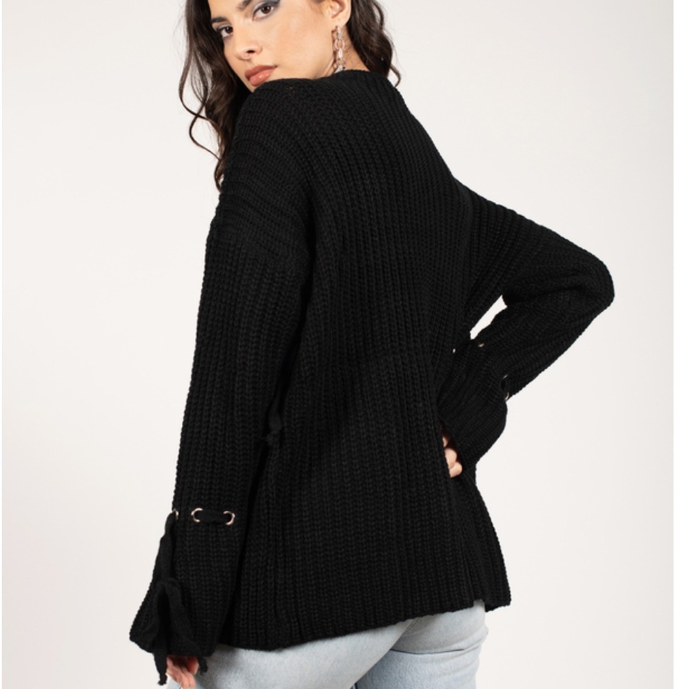 Tobi black sweater - Picture 3 of 7